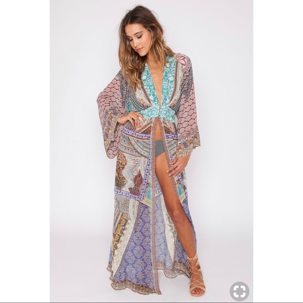ISO CAMILLA FRANKS YENI SARAY MAXI KAFTAN / ROBE